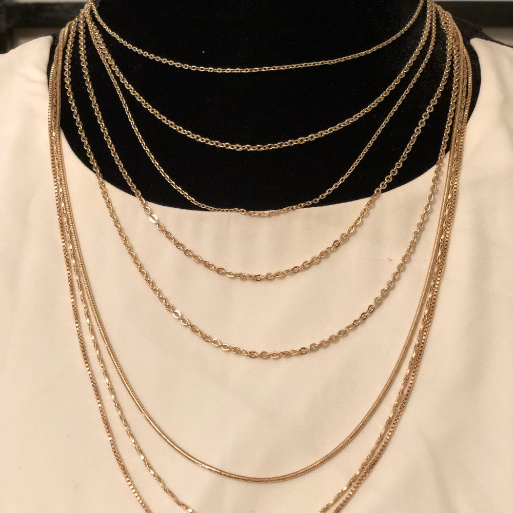 Multiple chains necklace đ - Picture 2 of 4